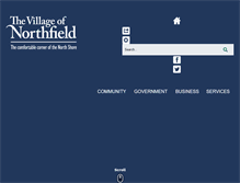 Tablet Screenshot of northfieldil.org